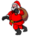 here comes Santa Claus